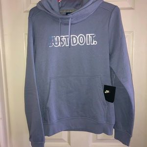 Nike periwinkle hoodie